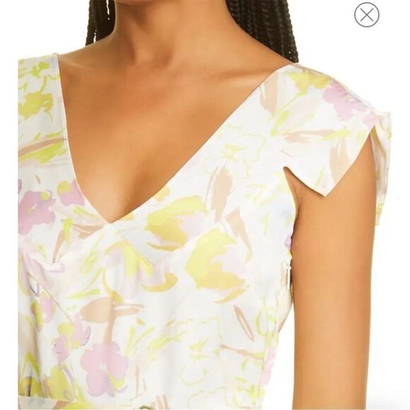 TED BAKER LONDON Necole Floral Belted Maxi Dress NEW size 0 - Picture 12 of 16